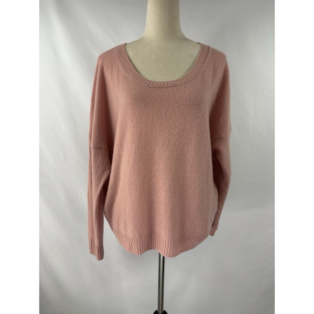 :ldb LDB Cachemire Nom Masc La Science Des Fils Cashmere Sweater Pink Large